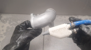1/2" 3d printed vapour blasting nozzle